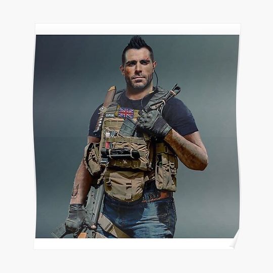 Discover john mactavish john soap mactavish Premium Matte Vertical Poster