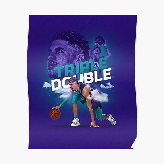 Discover Design LaMelo Ball Premium Matte Vertical Poster
