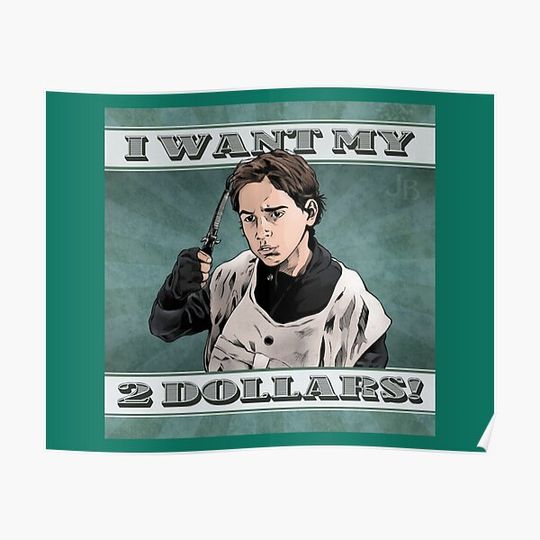 Discover I Want My Two Dollars Better Off Dead Eighties 80s Movies John Cusack, Hot Search Premium Matte Vertical Poster