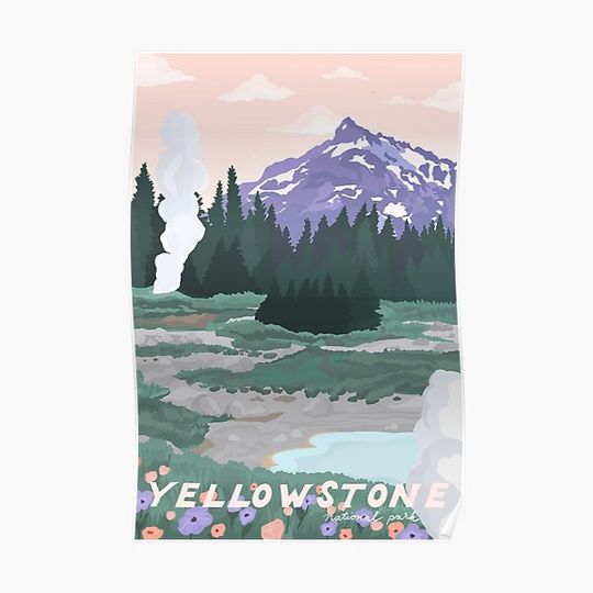 Discover YStone National Park Premium Matte Vertical Poster