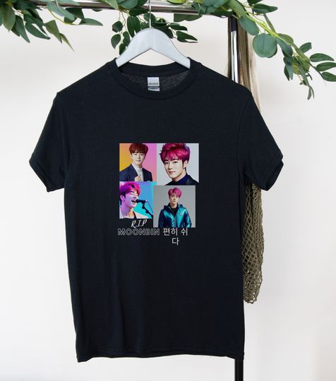 Discover Astro Moonbin, Memorial Shirt In Loving Memory of Astro Moonbin, Fandom Hug, R.I.P. Moonbin