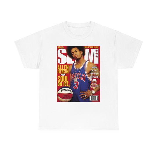 Discover Allen Iverson SLAM Magazine graphic T-Shirt