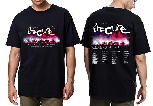 Discover The Cure Tour 2023 Shirt and Twilight Sad North America Tour
