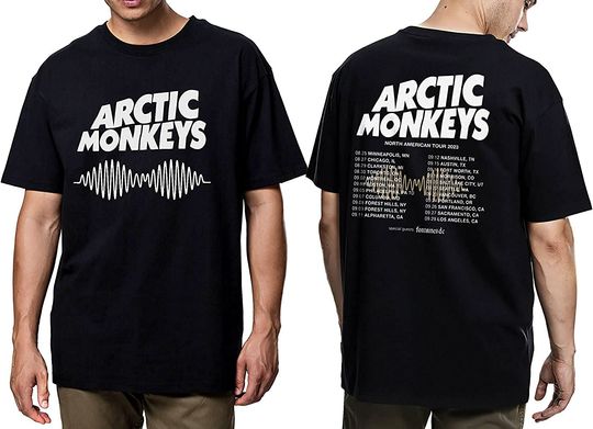 Discover Vintage Arctic Monkeys Rock Band T Shirt, Arctic Monkeys North American Tour Dates 2023