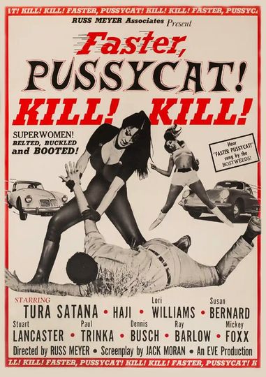 Discover Faster Pussycat  1965  cult classic Movie Poster Print