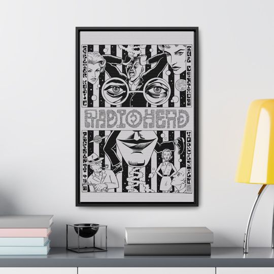 Discover Radiohead at Centrum Worcester Concert Poster
