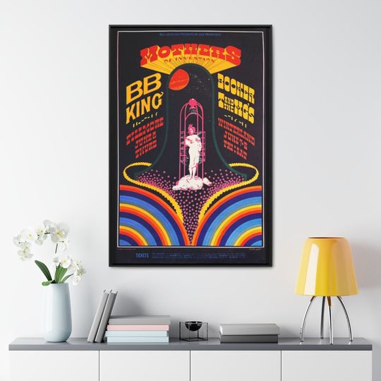 Discover BB King & Mothers of Invention Poster