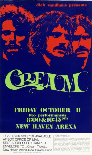 Discover Cream Rock Festival & Concert Poster