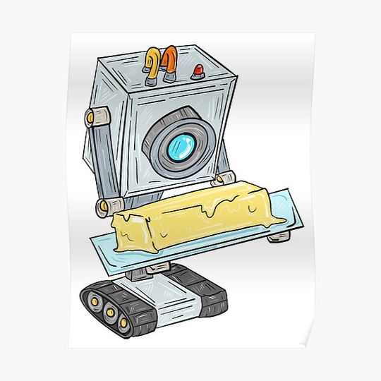 Discover Butter Robot Premium Matte Vertical Poster