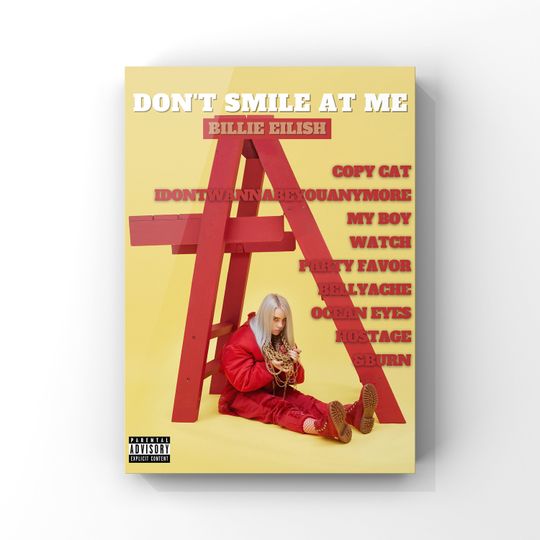 Discover Billie Eilish Don't Smile At Me Album Poster