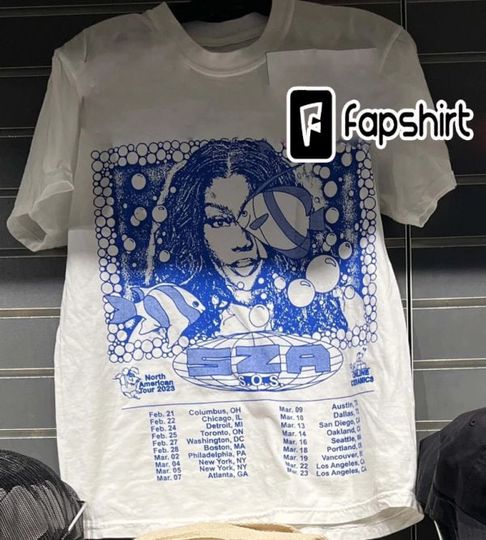 Discover SZA SOS North American Tour Shirt