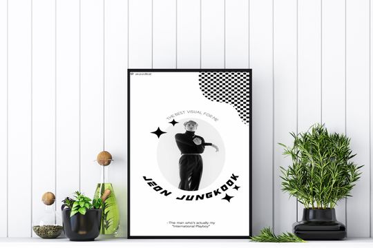 Discover BTS Jungkook Kpop Poster, BTS Gift