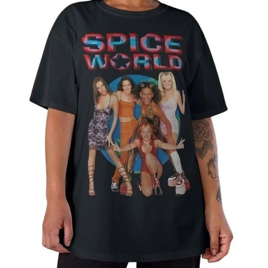 Discover Spice World Spice Girls Graphic Tee