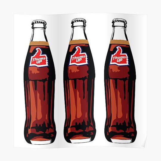 Discover Thums Up Premium Matte Vertical Poster