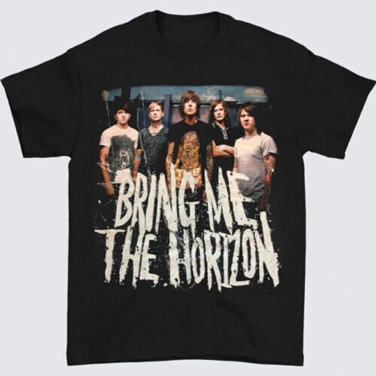 Discover Bring Me The Horizon T-Shirt, Bring Me The Horizon Rock Band Vintage T-Shirt