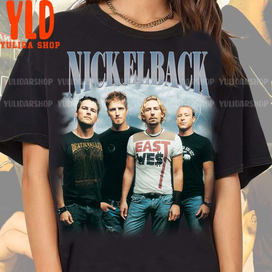 Discover Vintage Nickleback Band Shirt, Nickleback Get Rollin New Album Shirt