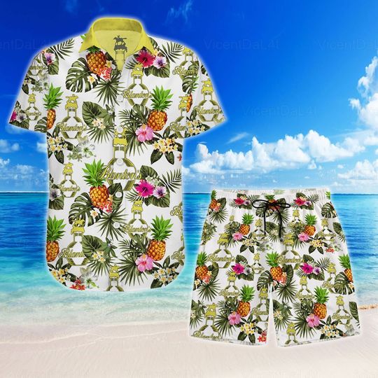 Discover Blanton's Bourbon Hawaiian Shirt