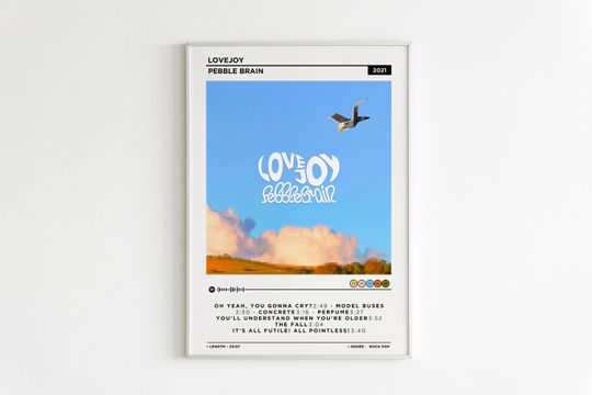 Discover Lovejoy Pebble Brain Album Poster