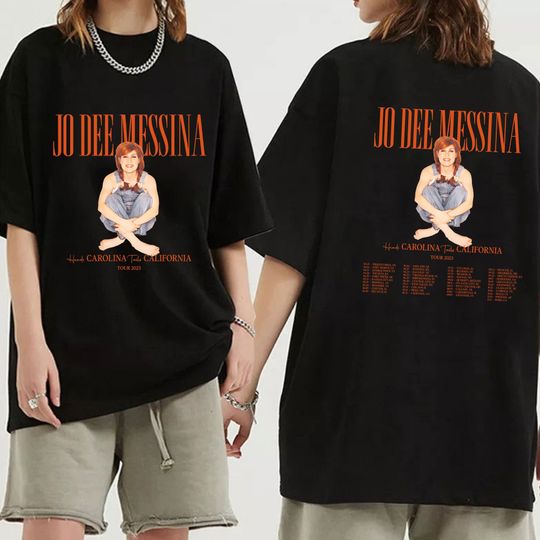Discover Jo Dee Messina 2023 Tour Heads Carolina Tails California Shirt