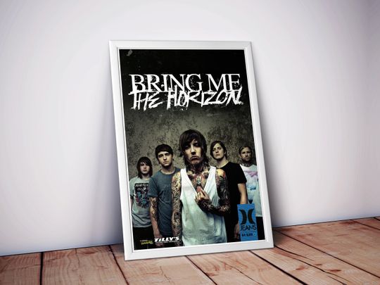 Discover Bring Me the Horizon Poster | Bring Me the Horizon Print | Metal Music Poster
