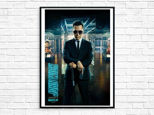 Discover Caine from John Wick IV (2023) - Movie Poster