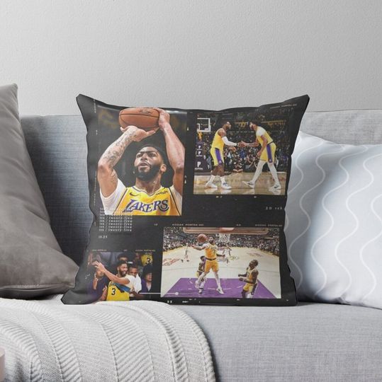 Discover Anthony-Davis Throw Pillow