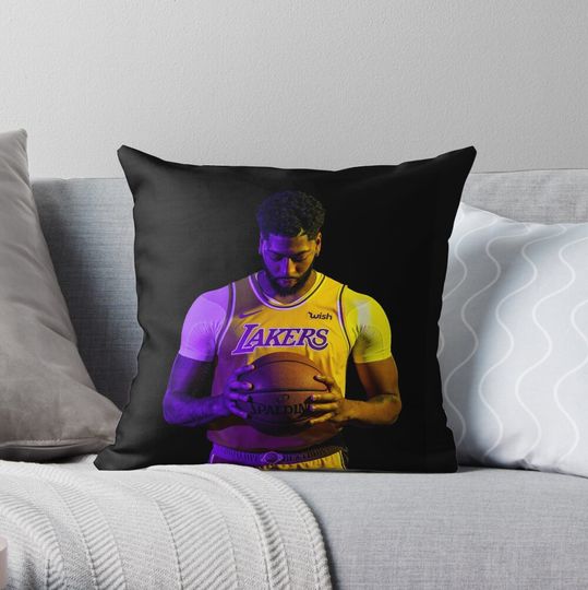 Discover Anthony Davis Basketball Top Throw Pillow