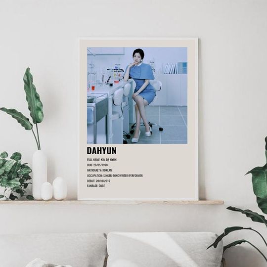 Discover Dahyun Twice Polaroid Poster