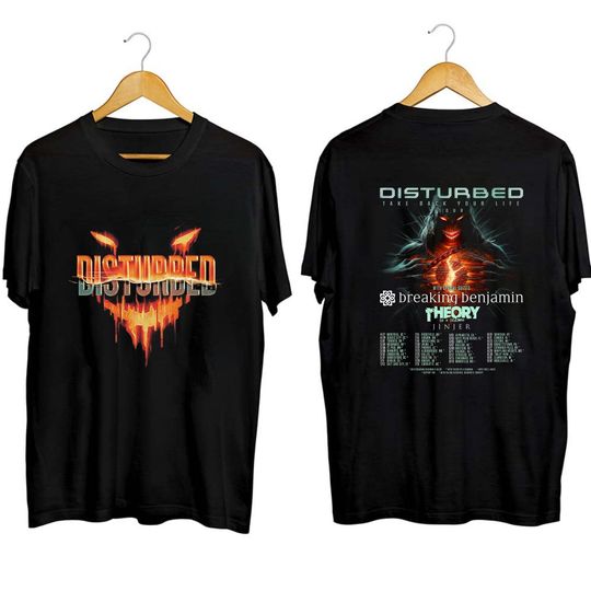 Discover Take Back Your Life Tour Shirt, Disturbed Band Fan Shirt, Disturbed World Tour 2023 Shirt