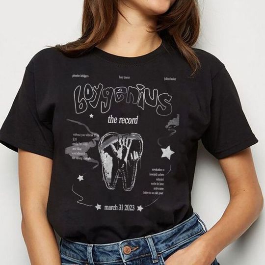 Discover Boygenius Shirt, ReSET Tour 2023 Tshirt, Boygenius Band Tour 2023
