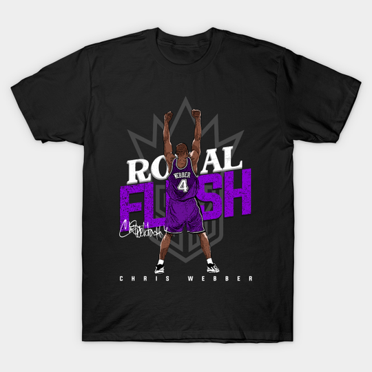 Discover Royal Flush CWebb - Chris Webber - T-Shirt