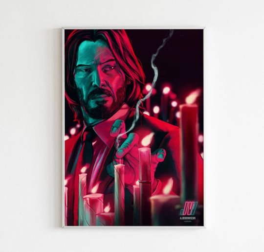 Discover John Wick Poster, Wall Art, Movie Poster