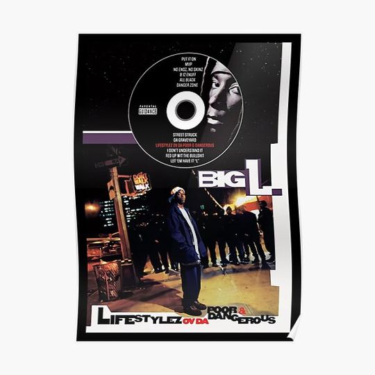 Discover Big L Album Premium Matte Vertical Poster