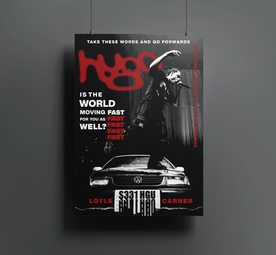 Discover Loyle Carner Poster UK Rap