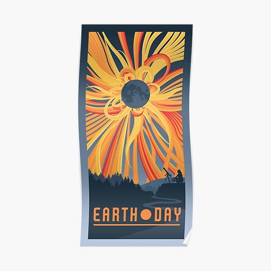 Discover Earth Day is Everyday Premium Matte Vertical Poster