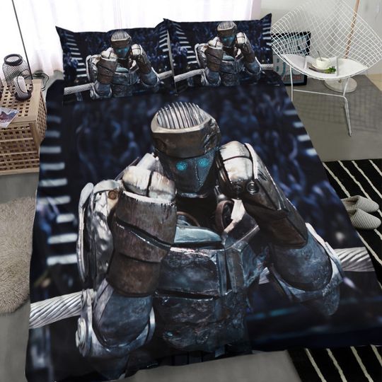 Discover Atom In Real Steel 3d Customize Bedding Sets