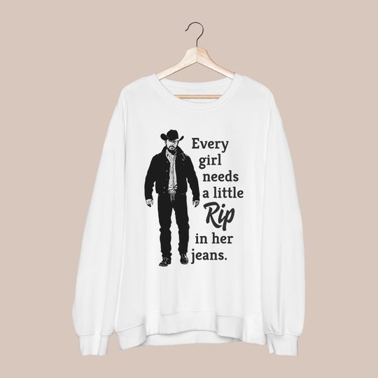 Discover Every Girl Needs A Little Rip In her Jeans Sweatshirt
