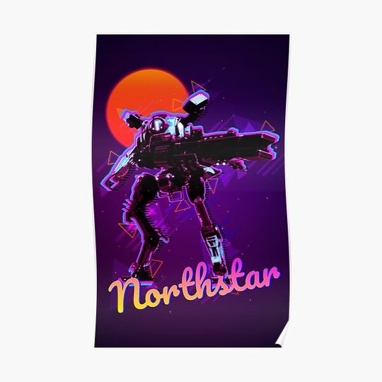 Discover Titanfall 2 Northstar Premium Matte Vertical Poster