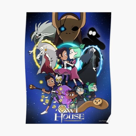 Discover the owl house poster Premium Matte Vertical Poster