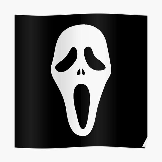 Discover Scream Mask Wes Craven Premium Matte Vertical Poster