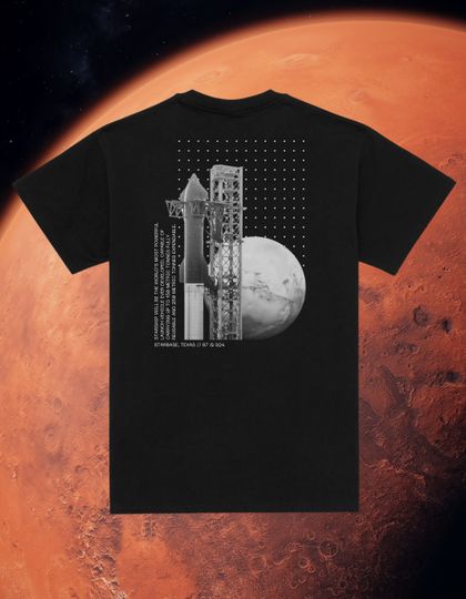 Discover SpaceX Starship T-Shirt Orbital Launch  | SpaceX Shirt