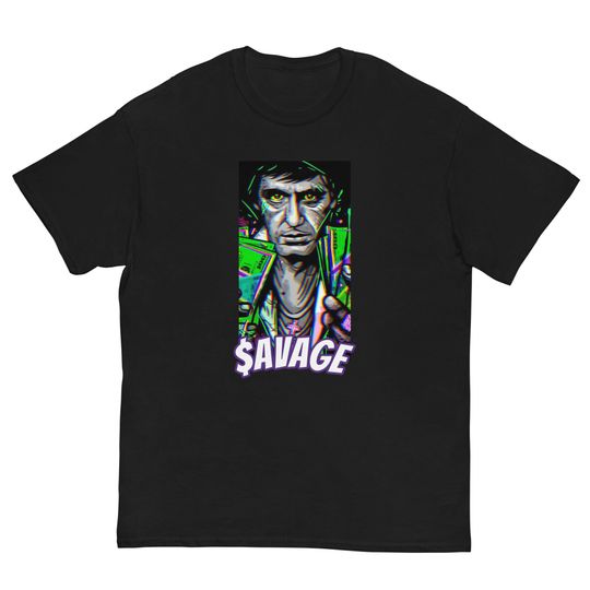 Discover Tony Montana Savage Life T-Shirt