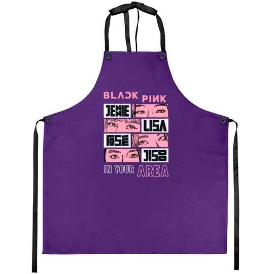 Discover Black pink  In Your Area Aprons, Black Pink World Tour 2022, Jennie Jisoo Lisa Rosa Aprons