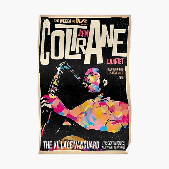 Discover The Mecca of Jazz Premium Matte Vertical Poster