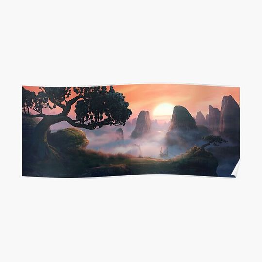 Discover Kung Fu Panda 3 - The Panda Village 3 Premium Matte Vertical Poster