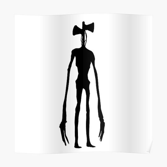 Discover Siren Head Premium Matte Vertical Poster