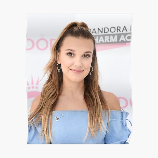 Discover millie bobby brown Premium Matte Vertical Poster