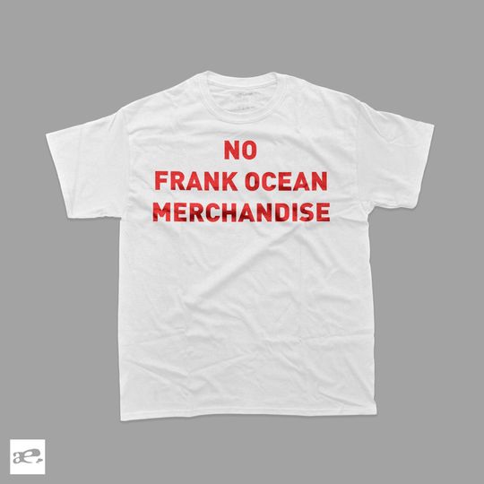 Discover No Frank Ocean Merchandise T-Shirt - Frank Ocean Inspired Tee Shirt 2023