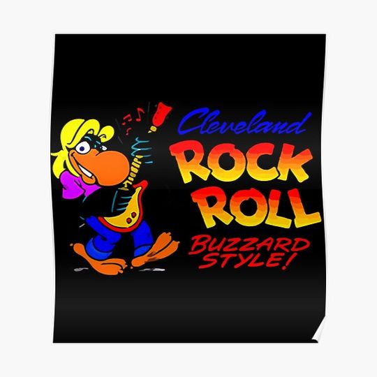 Discover Wmms The Buzzard Racerback Poster