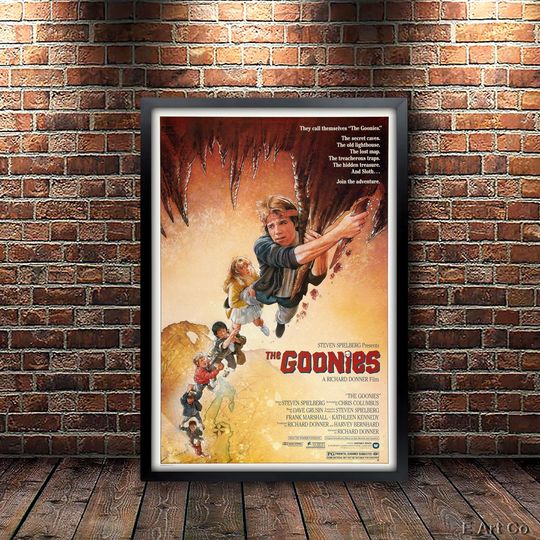 Discover The Goonies Movie Poster
